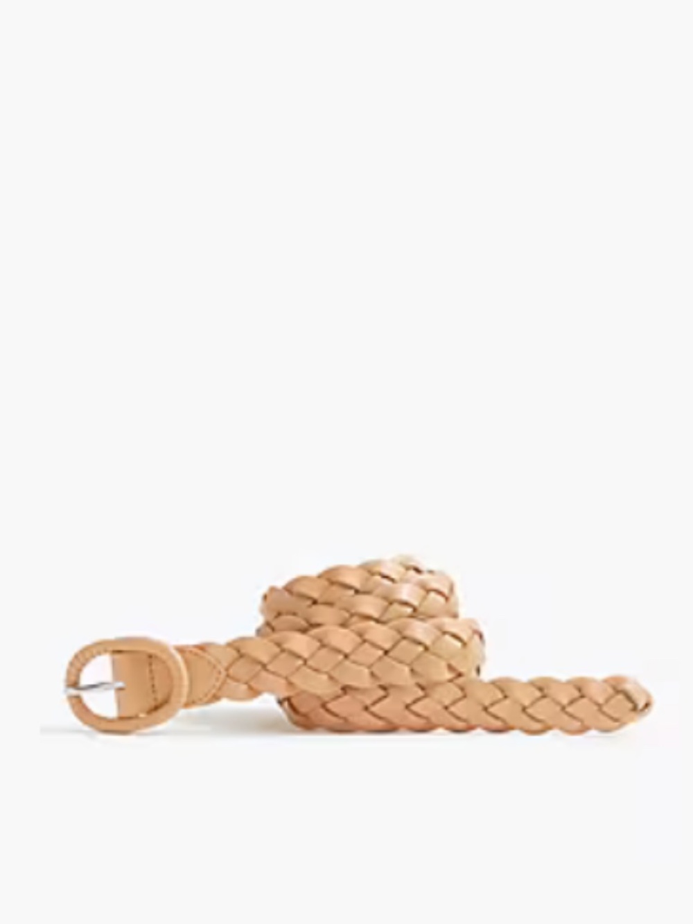 J.Crew Factory Braided leather belt Size XS-S